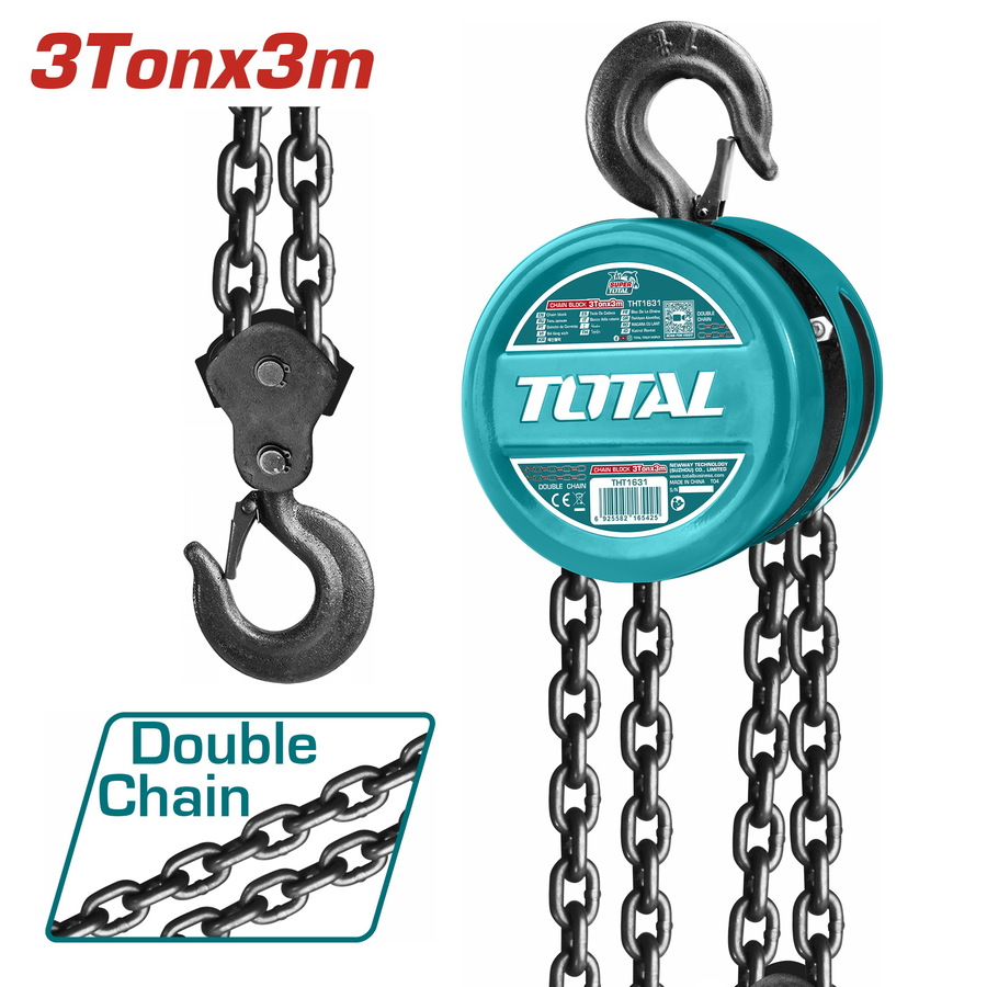 THT1631 TOTAL ΠΑΛΑΓΚΟ ΑΛΥΣΙΔΑΣ 3Τ - 3m (THT1631) - Image 1