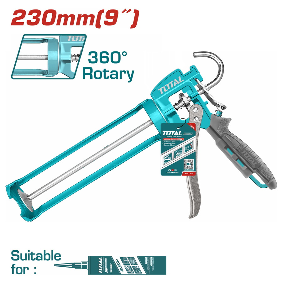 THT21509 TOTAL ΕΠΑΓΓ. ΠΙΣΤΟΛΙ ΣΙΛΙΚΟΝΗΣ 360o Β.Τ 9'' / 230mm (THT21509) - Image 1