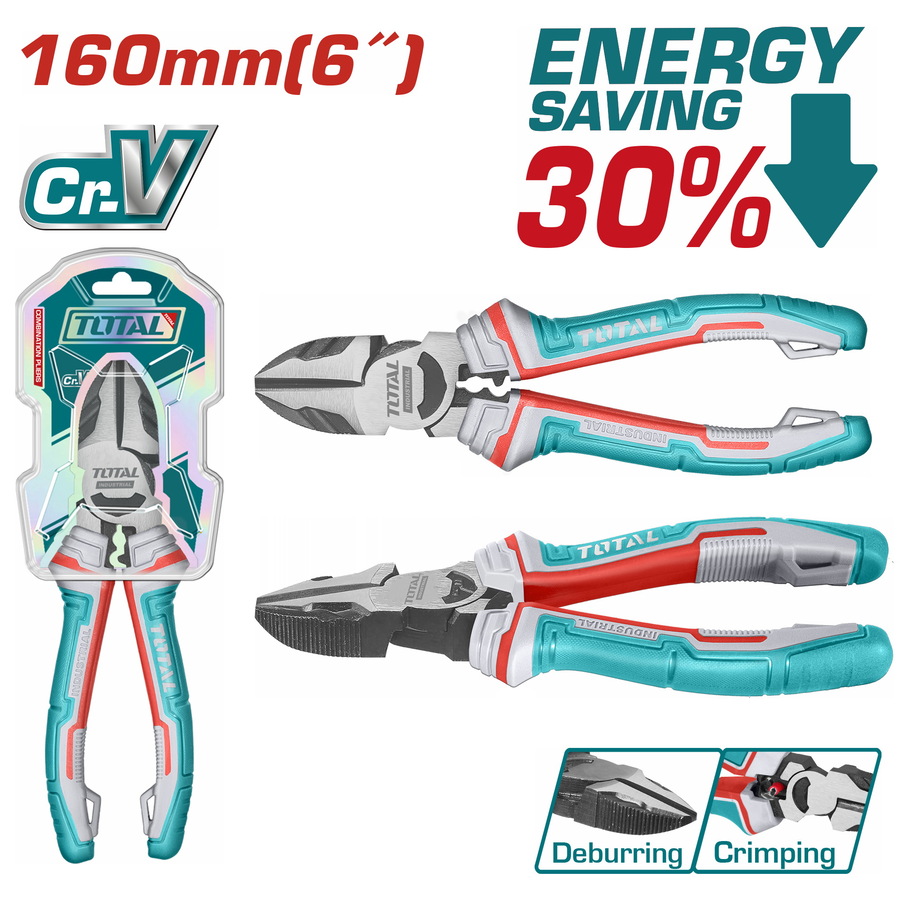 THT230606S TOTAL ΕΠΑΓΓ. ΠΛΑΓΙΟΚΟΠΤΗΣ 160mm ΥΨΗΛΗΣ ΜΟΧΛΕΥΣΗΣ 30% (THT230606S) - Image 1
