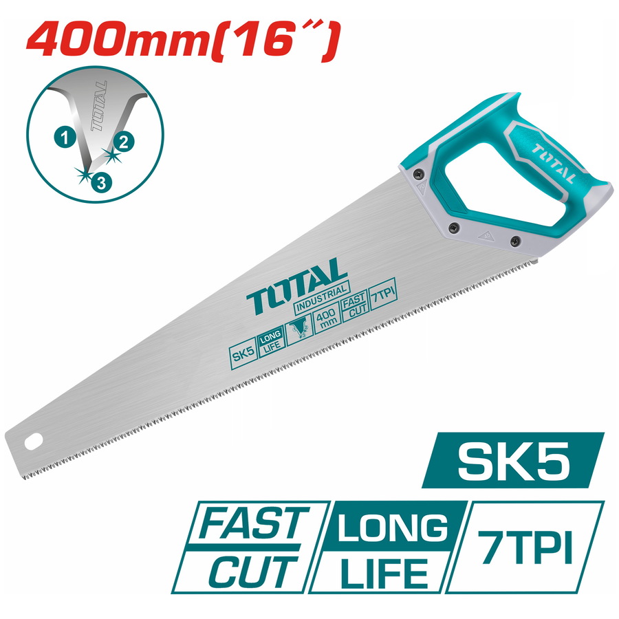 THT55166D TOTAL ΣΕΓΑΤΣΑ ΞΥΛΟΥ - ΠΛΑΣΤΙΚΩΝ 16" / 400mm (THT55166D) - Image 1