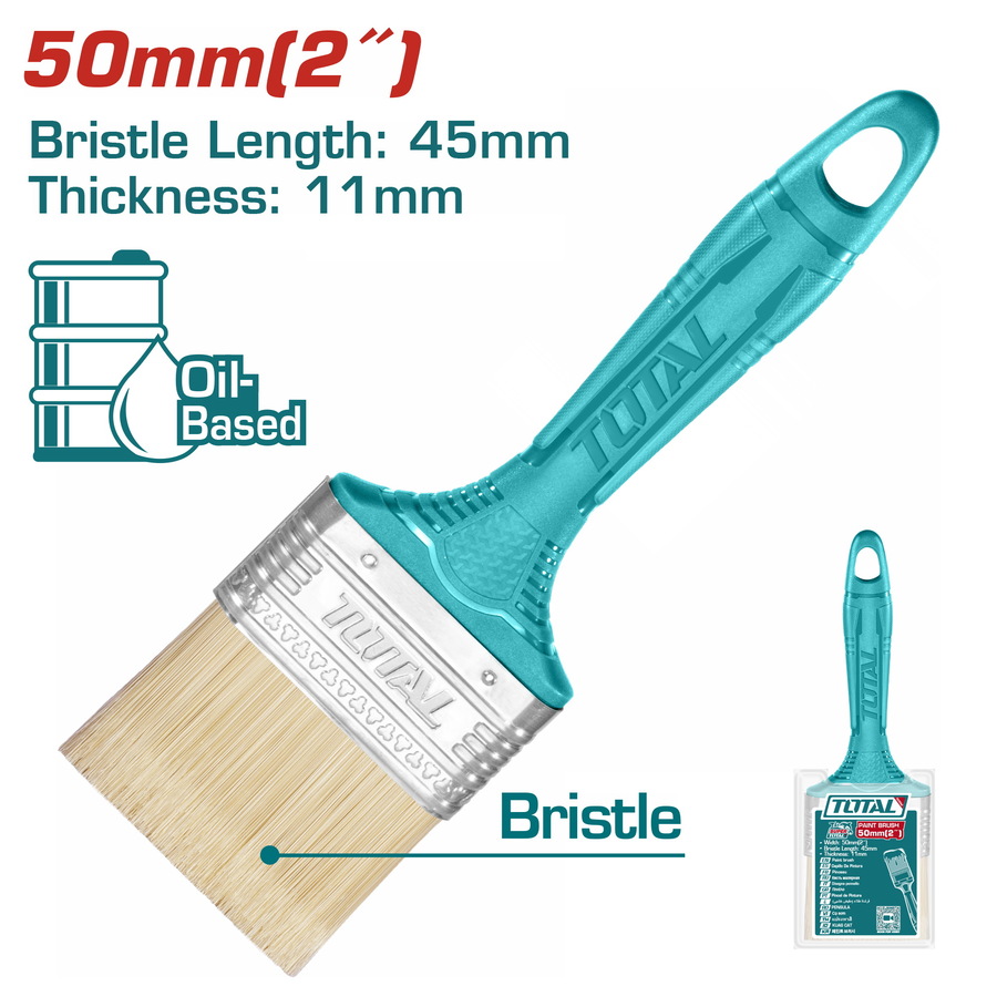 THT845026 TOTAL ΠΙΝΕΛΟ ΒΑΦΗΣ ΠΛΑΣΤΙΚΗ ΛΑΒΗ 2" (THT845026) - Image 1