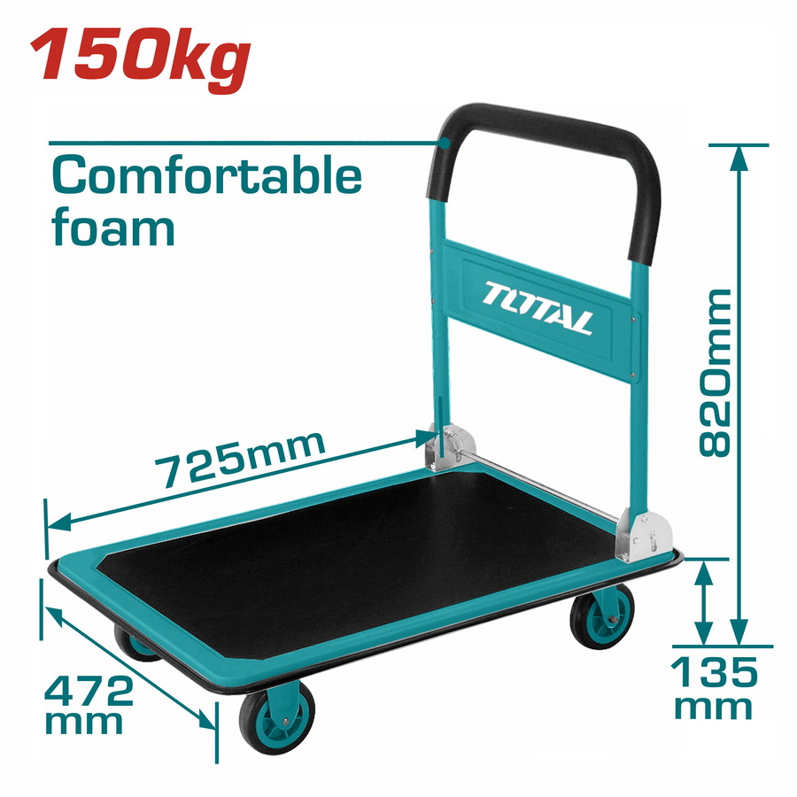 THTHP11502 TOTAL ΠΛΑΤΦΟΡΜΑ ΜΕΤΑΦΟΡΑΣ ΠΤΥΣΣΟΜΕΝΗ 150Kg (THTHP11502) - Image 1