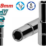 TOTAL ΚΑΡΥΔΑΚΙ ΕΞΑΓΩΝΟ ΜΑΚΡΙ 1/2" 19mm  (THTST12193L)