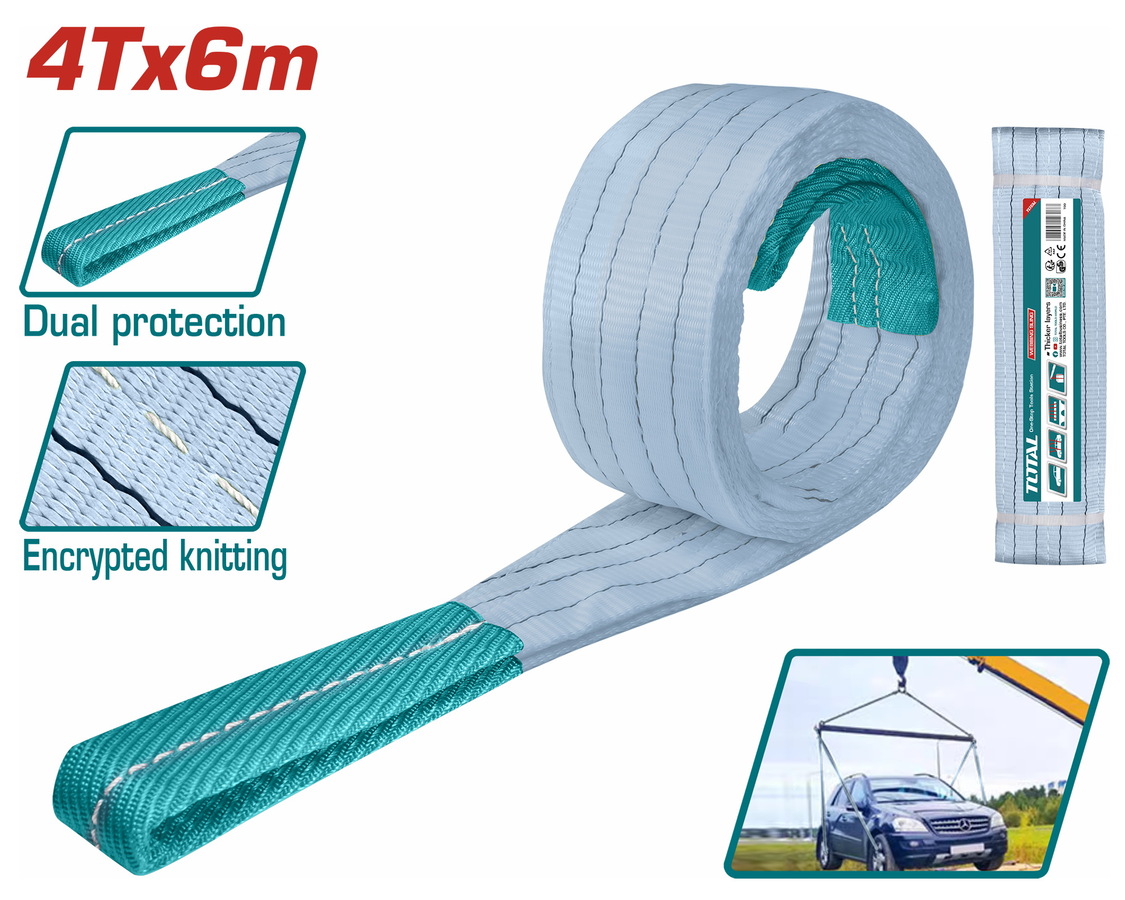 THTWS0406 TOTAL ΣΑΜΠΑΝΙ ΙΜΑΝΤΑΣ ΑΝΥΨΩΣΗΣ 4Τ / 6m / 120mm (THTWS0406) - Image 1
