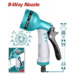 TOTAL ΠΙΣΤΟΛΙ ΝΕΡΟΥ ΜΕ 9 ΜΟΤΙΒΑ ΨΕΚΑΣΜΟΥ (THWS010901)