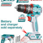 TOTAL ΕΠΑΓΓ. ΔΡΑΠΑΝΟΚΑΤΣΑΒΙΔΟ ΚΡΟΥΣΤΙΚΟ ΜΠΑΤ. Li-ion 20V / 55Nm BL Motor ΧΩΡΙΣ ΜΠΑΤ & ΦΟΡΤΙΣΤΗ (TIDLI205581)