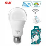TOTAL ΕΞΥΠΝΟΣ ΛΑΜΠΤΗΡΑΣ LED ΜΕ ΡΥΘΜΙΣΗ ΕΝΤΑΣΗΣ 9W (TLPAC096)