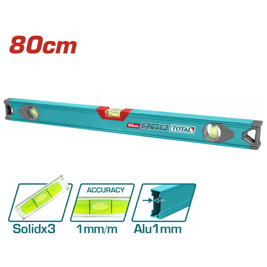 TMT28016 TOTAL ΑΛΦΑΔΙ ΑΛΟΥΜΙΝΙΟΥ 80cm (TMT28016) - Image 1