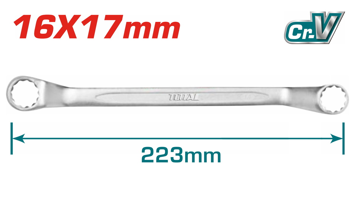 TORSP16171 TOTAL ΠΟΛΥΓΩΝΑ 16 Χ 17mm (TORSP16171) - Image 1