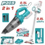 TOTAL ΣΕΤ ΣΚΟΥΠΑΚΙΑ ΜΠΑΤ Li-ion 20V (TOSLI29832E)