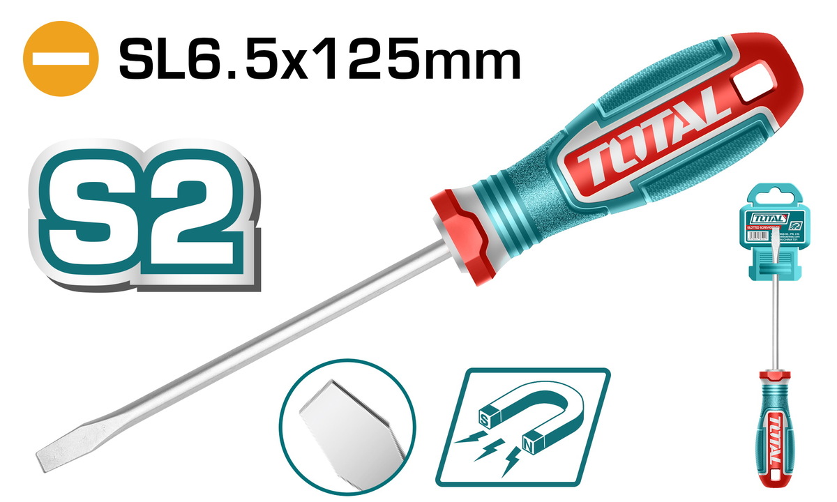 TSDSL6125 TOTAL ΕΠΑΓΓ. ΚΑΤΣΑΒΙΔΙ ΜΑΓΝΗΤΙΚΟ ΙΣΙΟ SL 6 Χ 125mm (TSDSL6125) - Image 1