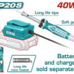 TOTAL ΚΟΛΛΗΤΗΡΙ ΜΠΑΤΑΡΙΑΣ ΛΙΘΙΟΥ 20V (TSILI2001)