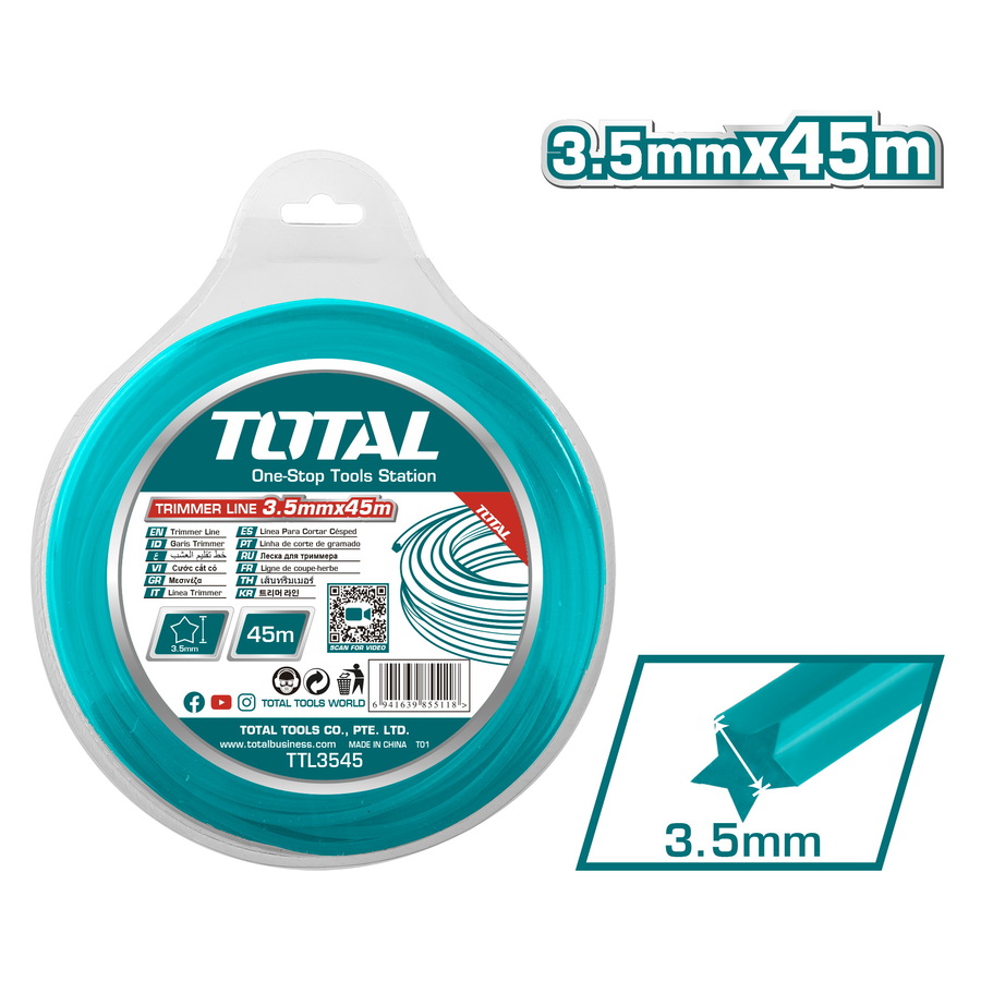 TTL3545 TOTAL ΜΕΣΙΝΕΖΑ STAR DUAL POWER 3.5mm - 45m (TTL3545) - Image 1
