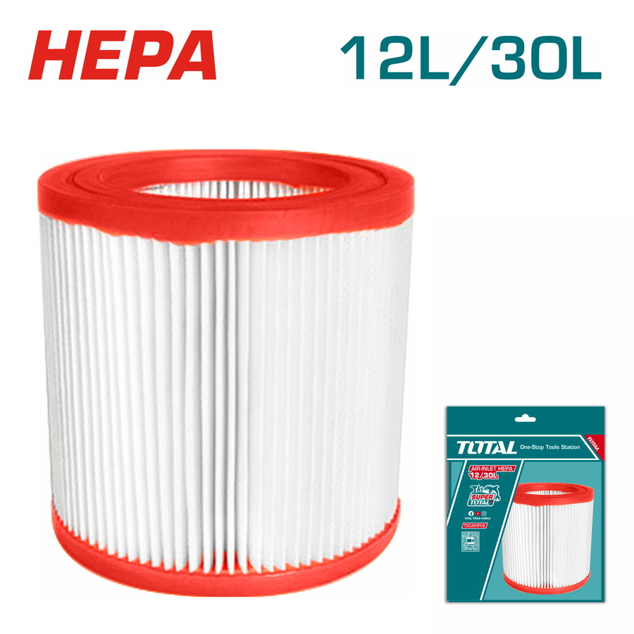 TVCAIHP02 TOTAL ΑΝΤΑΛΛΑΚΤΙΚΟ ΦΙΛΤΡΟ HEPA ΣΚΟΥΠΑΣ ΓΙΑ TVC14301 / TVC14122 (TVCAIHP02) - Image 1