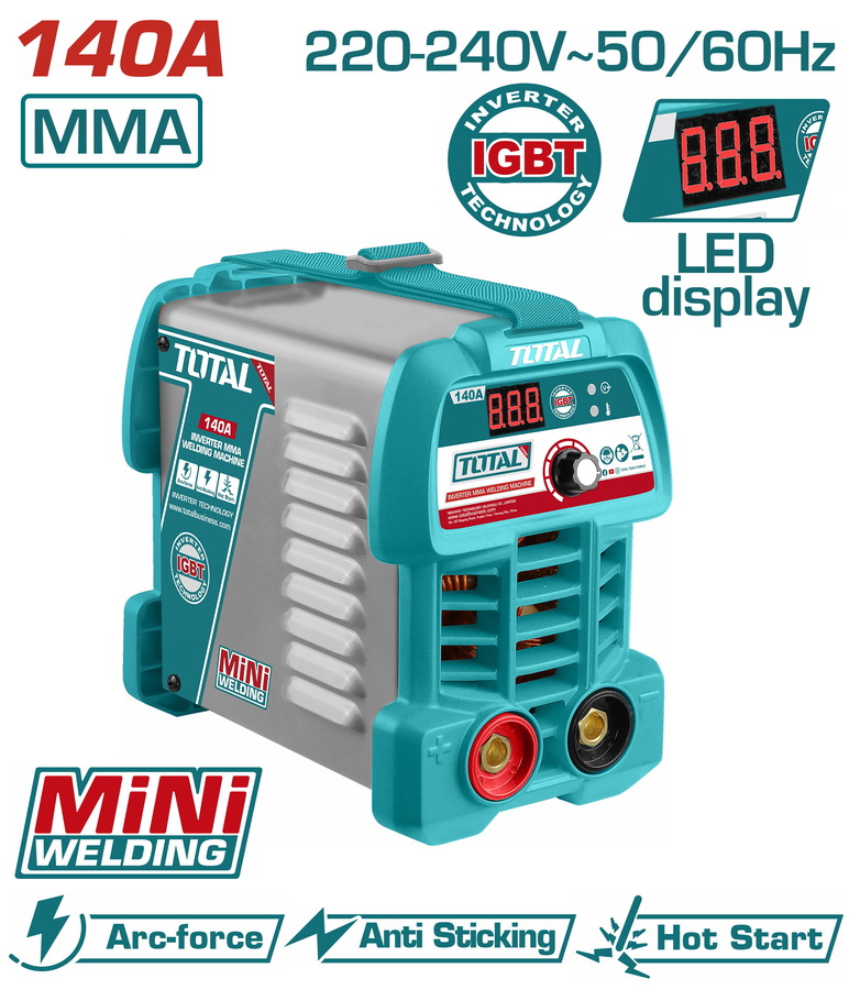 TW214049E TOTAL ΗΛΕΚΤΡΟΚΟΛΛΗΣΗ INVERTER 230V / 140A (TW214049E) - Image 1