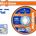 WADFOW ΔΙΣΚΟΣ ΚΟΠΗΣ ΙΝΟΧ/ΜΕΤΑΛΛΟΥ ΙΣΙΟΣ 180 Χ 1.6mm (WAC1371)