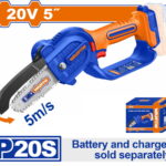 WADFOW ΑΛΥΣΟΠΡΙΟΝΟ ΚΛΑΔΕΥΤΙΚΟ ΜΠΑΤ. Li-ion 20V / 5" ΧΩΡΙΣ ΜΠΑΤΑΡΙΑ & ΦΟΡΤΙΣΤΗ (WCLP550)