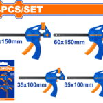 WADFOW ΣΕΤ ΣΦΙΓΚΤΗΡΕΣ ΜΑΡΑΓΚΩΝ ΑΥΤΟΜΑΤΟΙ 4" & 6" 4ΤΕΜ (WCZ4E21)