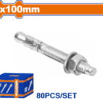 WADFOW ΒΙΣΜΑΤΑ ΜΕΤΑΛΛΙΚΑ ΓΑΛΒ. EXPRESS 8 Χ 100 80ΤΕΜ (WDQ2524)