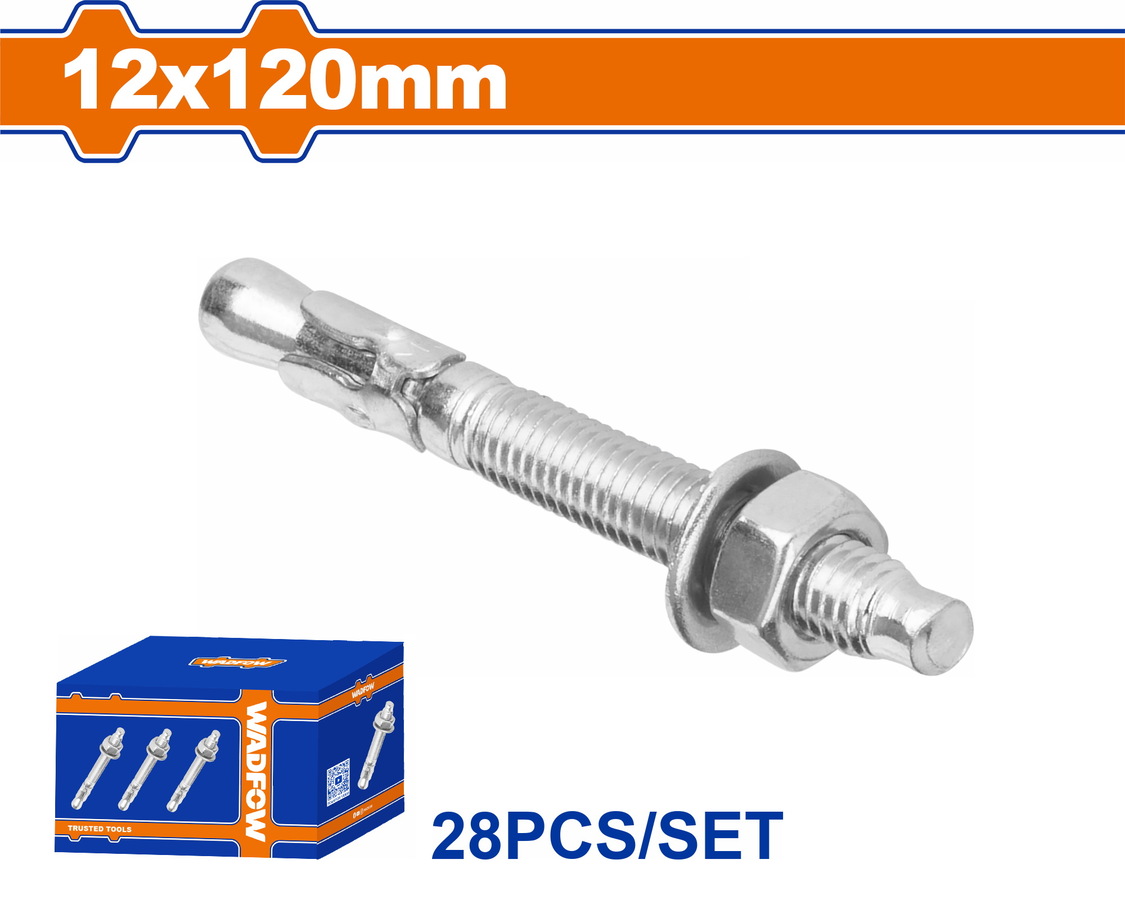 WDQ2545 WADFOW ΒΙΣΜΑΤΑ ΜΕΤΑΛΛΙΚΑ ΓΑΛΒ. EXPRESS 12 Χ 120 28ΤΕΜ (WDQ2545) - Image 1