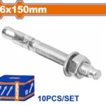 WADFOW ΒΙΣΜΑΤΑ ΜΕΤΑΛΛΙΚΑ ΓΑΛΒ. EXPRESS 16 Χ 150 10ΤΕΜ (WDQ2557)