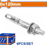 WADFOW ΒΙΣΜΑΤΑ ΜΕΤΑΛΛΙΚΑ ΓΑΛΒ. EXPRESS 20 Χ 120 6ΤΕΜ (WDQ2565)