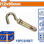 WADFOW ΒΙΣΜΑ ΜΕΤΑΛΛΙΚΟ Β.Τ ΜΕ ΓΑΝΤΖΟ 12X90mm 15TEM (WDQ4544)