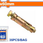 WADFOW ΒΙΣΜΑΤΑ ΜΕΤΑΛΛΙΚΑ ΜΕ ΒΙΔΑ 8 Χ 60 35ΤΕΜ (WDQ5926)