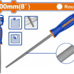 WADFOW ΛΙΜΑ ΣΤΡΟΓΓΥΛΗ 8" / 200mm (WFE7848)