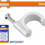 WADFOW ΡΟΚΑ ΣΤΗΡΙΞΗΣ ΚΑΛΩΔΙΩΝ 8mm 80ΤΕΜ (WFQ1K08)