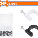 WADFOW ΣΕΤ ΡΟΚΕΣ ΣΤΗΡΙΞΗΣ ΚΑΛΩΔΙΩΝ 134ΤΕΜ (WFQAB01)