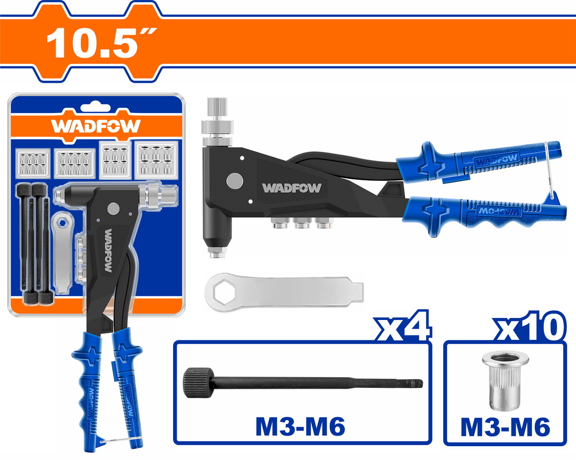 WHR5710 WADFOW ΚΙΤ ΠΡΙΤΣΙΝΑΔΟΡΟΣ ΧΕΙΡΟΣ ΠΑΣΟΥ 10.5" (WHR5710) - Image 1