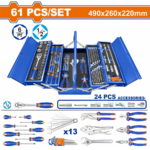 WADFOW ΕΡΓΑΛΕΙΟΘΗΚΗ ΜΕΤΑΛΛΙΚΗ ΜΕ 61ΤΕΜ ΕΡΓΑΛΕΙΑ (WHS4B61)