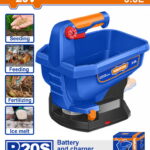 WADFOW ΔΙΑΣΚΟΡΠΙΣΤΗΣ ΣΠΟΡΩΝ ΜΠΑΤ. Li-ion 20V ΧΩΡΙΣ ΜΠΑΤΑΡΙΑ & ΦΟΡΤΙΣΤΗ (WLSS1520)