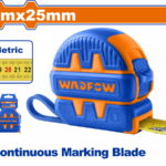 WADFOW ΜΕΤΡΟΤΑΙΝΙΑ 5m X 25mm ΜΕΤΡΙΚΟ (WMT1231)