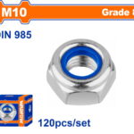 WADFOW ΠΑΞΙΜΑΔΙ ΑΣΦΑΛΕΙΑΣ ΓΑΛΒ. DIN985 10mm 120TEM (WMV6510A)