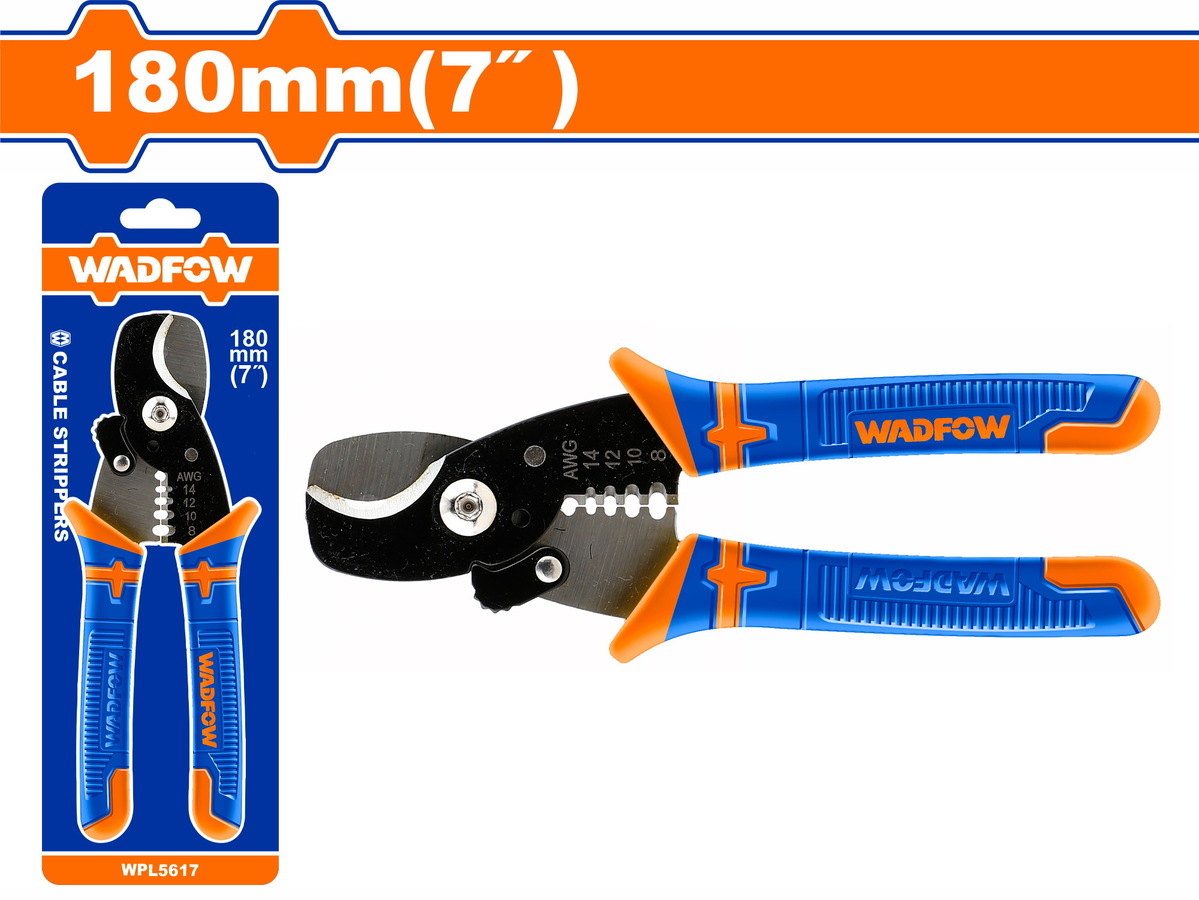 WPL5617 WADFOW ΑΠΟΓΥΜΝΩΤΗΣ-ΚΟΦΤΗΣ ΚΑΛΩΔΙΩΝ 180mm (WPL5617) - Image 1