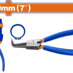 WADFOW ΑΣΦΑΛΕΙΟΤΣΙΜΠΙΔΟ ΚΥΡΤΟ ΜΕ ΕΛΑΤΗΡΙΟ 180mm ΦΩΛΙΑΣ (WPL9C72)