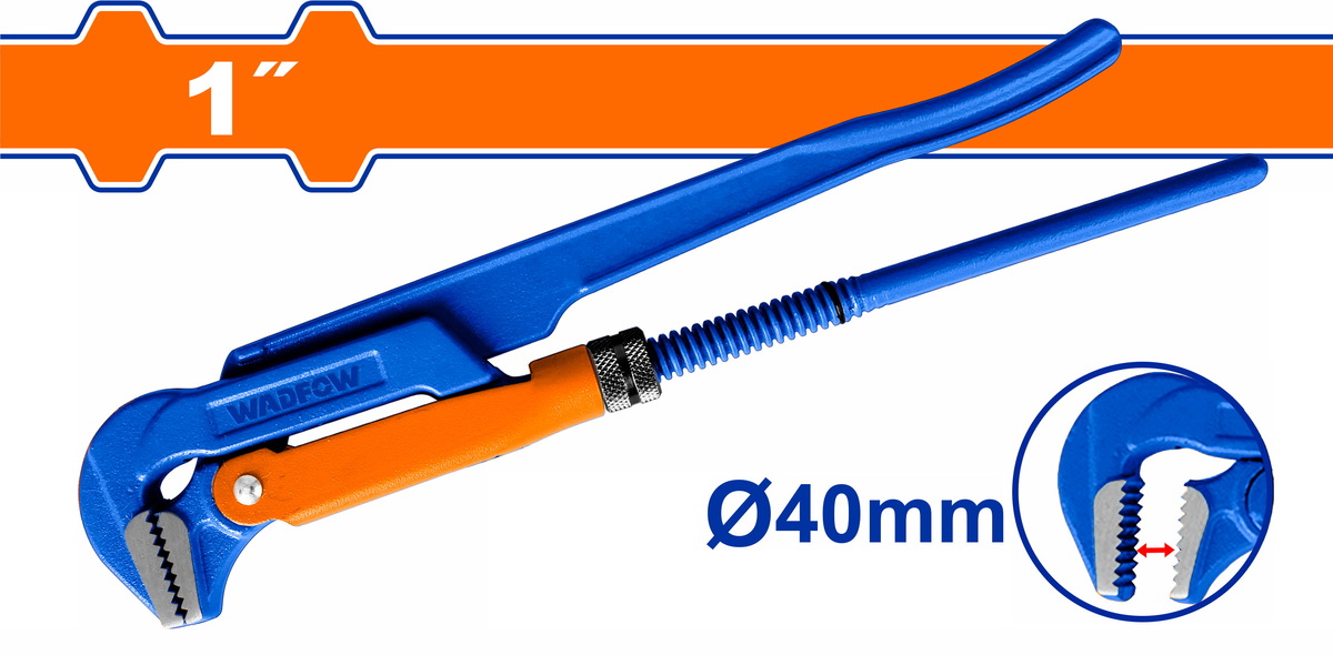 WPW2101 WADFOW ΤΣΙΜΠΙΔΑ ΥΔΡΑΥΛΙΚΩΝ 90ο 1" (WPW2101) - Image 1