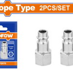 WADFOW ΒΙΣΜΑ ΤΑΧΥΣΥΝΔΕΣΜΟΥ ΜΕ ΘΗΛΥΚΟ ΣΠΕΙΡΩΜΑ 1/4" 2ΤΕΜ (WQP2970)