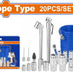 WADFOW ΣΕΤ ΠΙΣΤΟΛΙΟΥ & ΤΑΧΥΣΥΝΔΕΣΜΩΝ ΑΕΡΟΣ 1/4" 20ΤΕΜ (WQP9430)