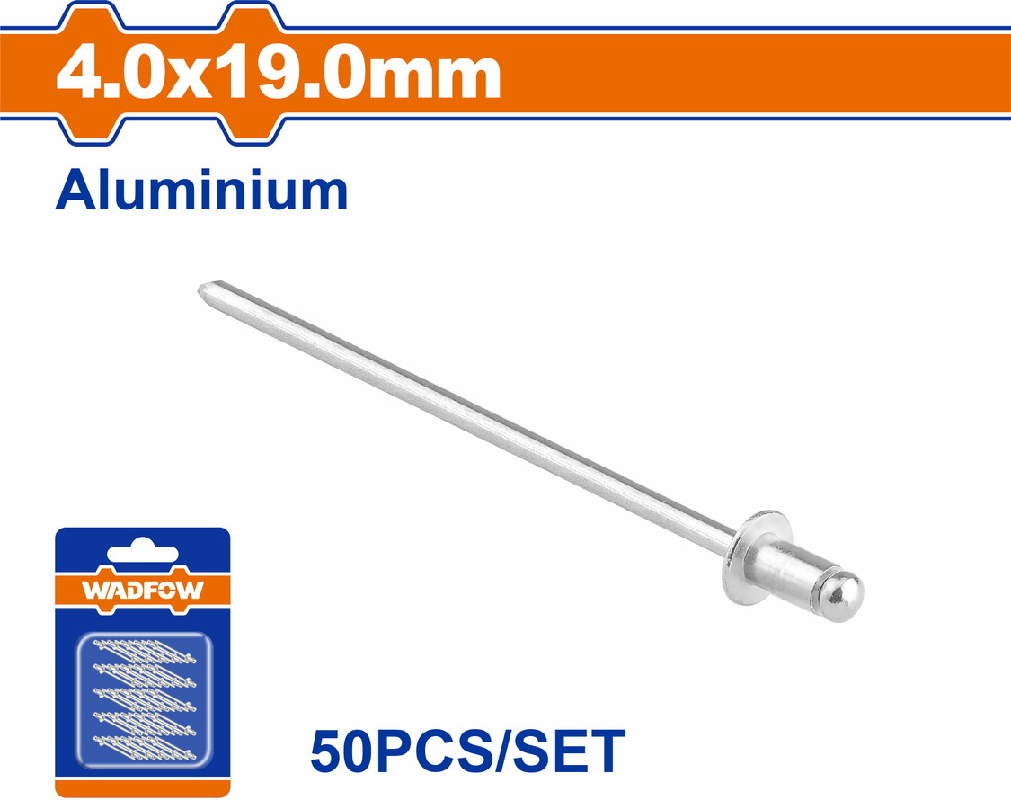 WREZK24 WADFOW ΠΡΙΤΣΙΝΙΑ ΑΛΟΥΜ. 4 X 19mm 50TEM (WREZK24) - Image 1
