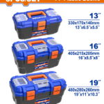 WADFOW ΣΕΤ 3ΤΕΜ ΕΡΓΑΛΕΙΟΘΗΚΕΣ ΠΛΑΣΤΙΚΕΣ 13"-16"-19" ΜΕ ΠΛΑΣΤ. ΚΟΥΜΠΩΜΑΤΑ (WTB2103)