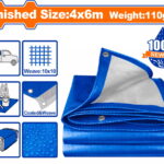 WADFOW ΜΟΥΣΑΜΑΣ ΑΔΙΑΒΡΟΧΟΣ 110gr/m2 4X6m (WTQ1846)