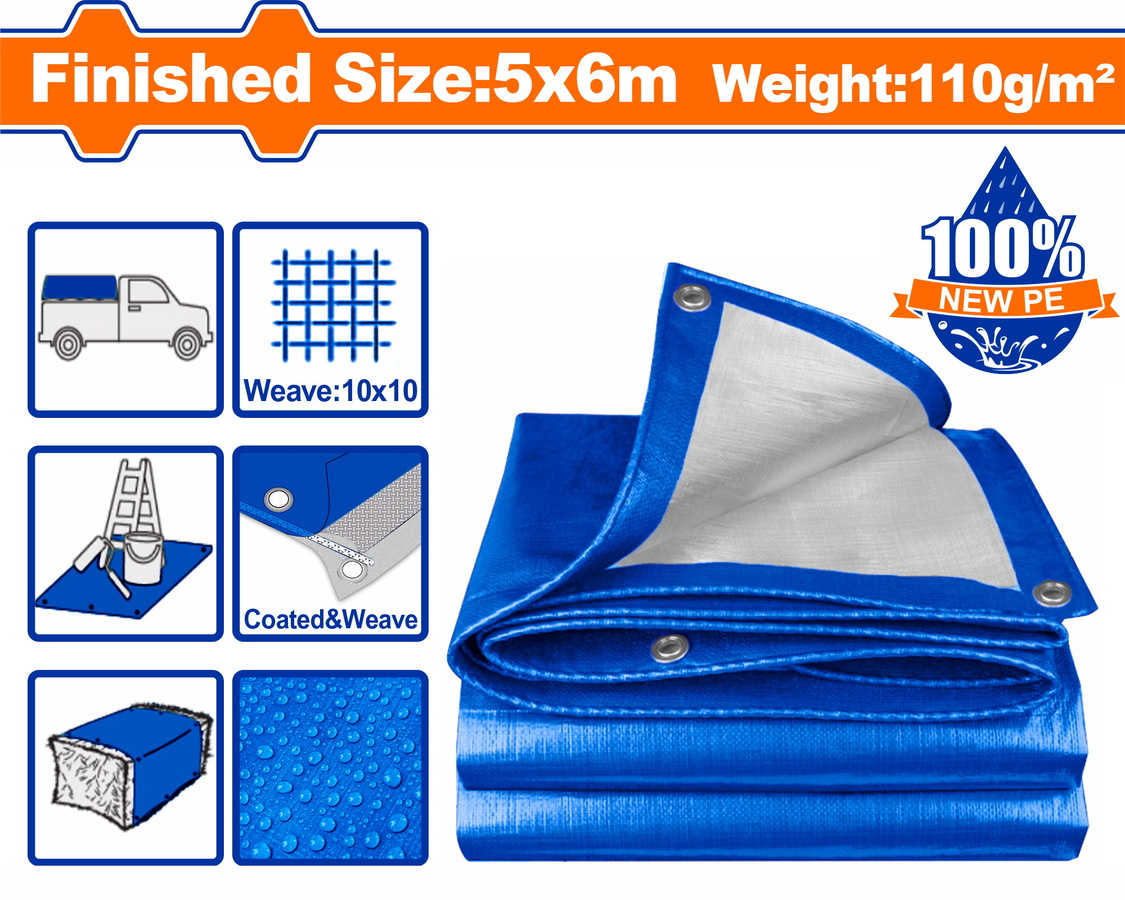 WTQ1856 WADFOW ΜΟΥΣΑΜΑΣ ΑΔΙΑΒΡΟΧΟΣ 110gr/m2 5X6m (WTQ1856) - Image 1