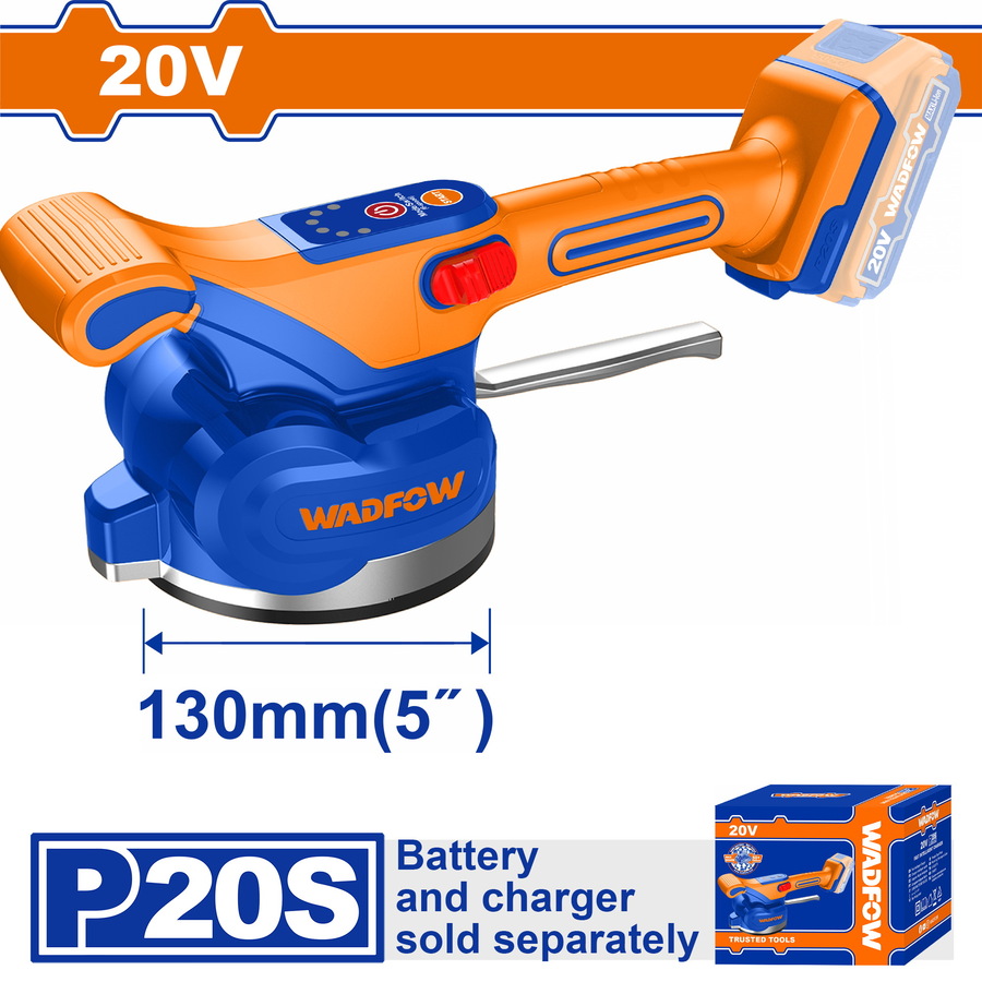 WTVM1D12 WADFOW ΔΟΝΗΤΙΚΟ ΠΛΑΚΙΔΙΩΝ ΜΠΑΤ. Li-ion 20V ΧΩΡΙΣ ΜΠΑΤΑΡΙΑ & ΦΟΡΤΙΣΤΗ (WTVM1D12) - Image 1