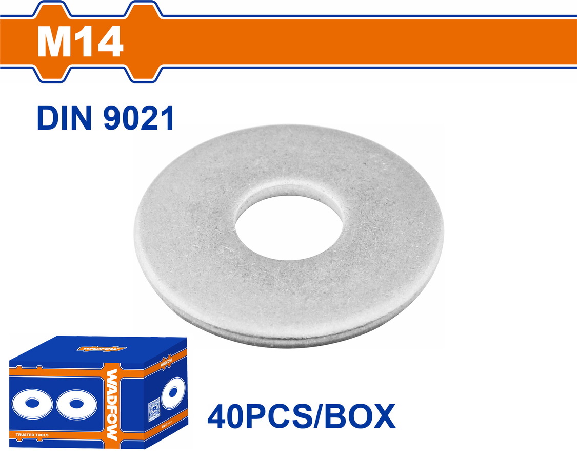 WVWC516 WADFOW ΡΟΔΕΛΑ ΓΑΛΒ. DIN9021 14mm 40TEM (WVWC516) - Image 1