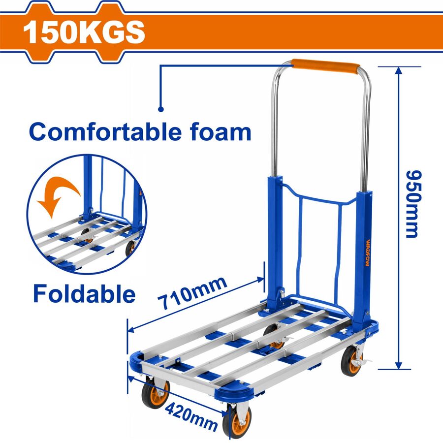 WWB9A15 WADFOW ΠΛΑΤΦΟΡΜΑ ΜΕΤΑΦΟΡΑΣ ΠΤΥΣΣΟΜΕΝΗ 150Kg (WWB9A15) - Image 1
