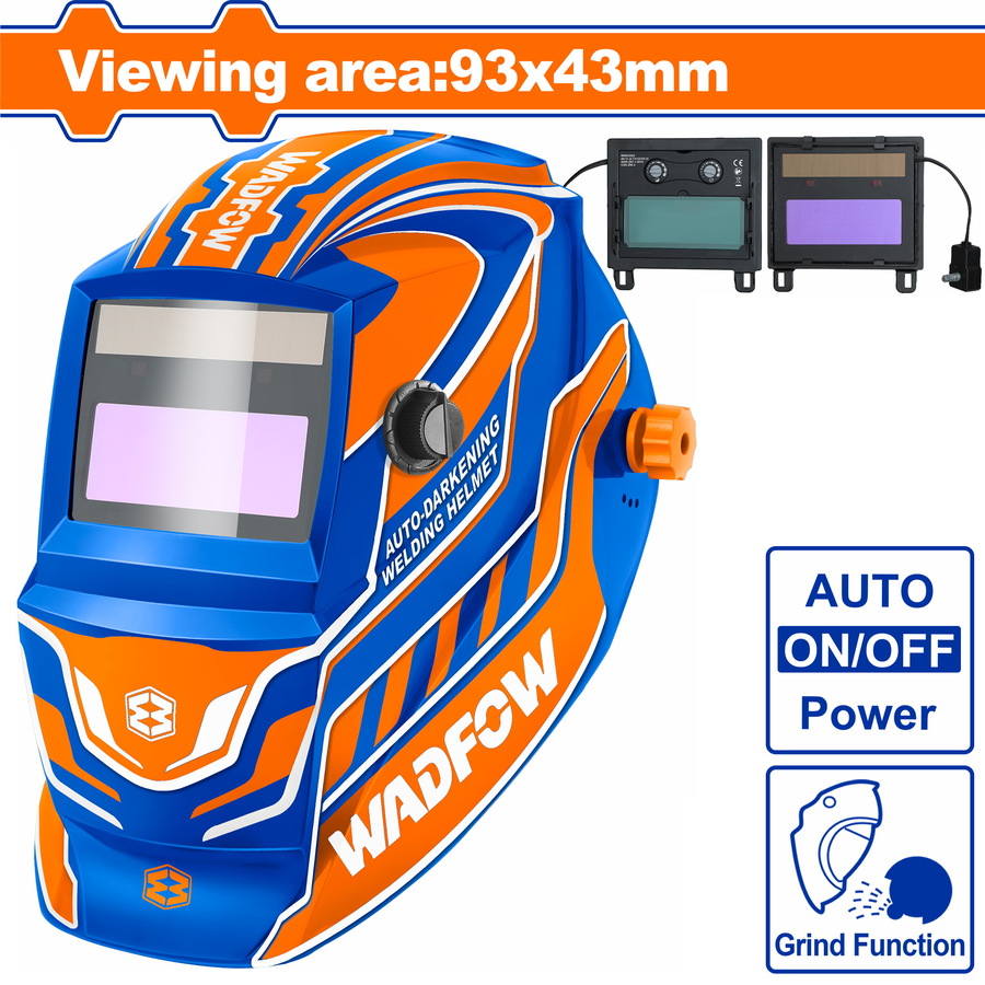 WWH3502 WADFOW ΜΑΣΚΑ ΣΥΓΚΟΛΛΗΣΕΩΣ ΗΛΕΚΤΡΟΝΙΚΗ 93 Χ 43mm (WWH3502) - Image 1