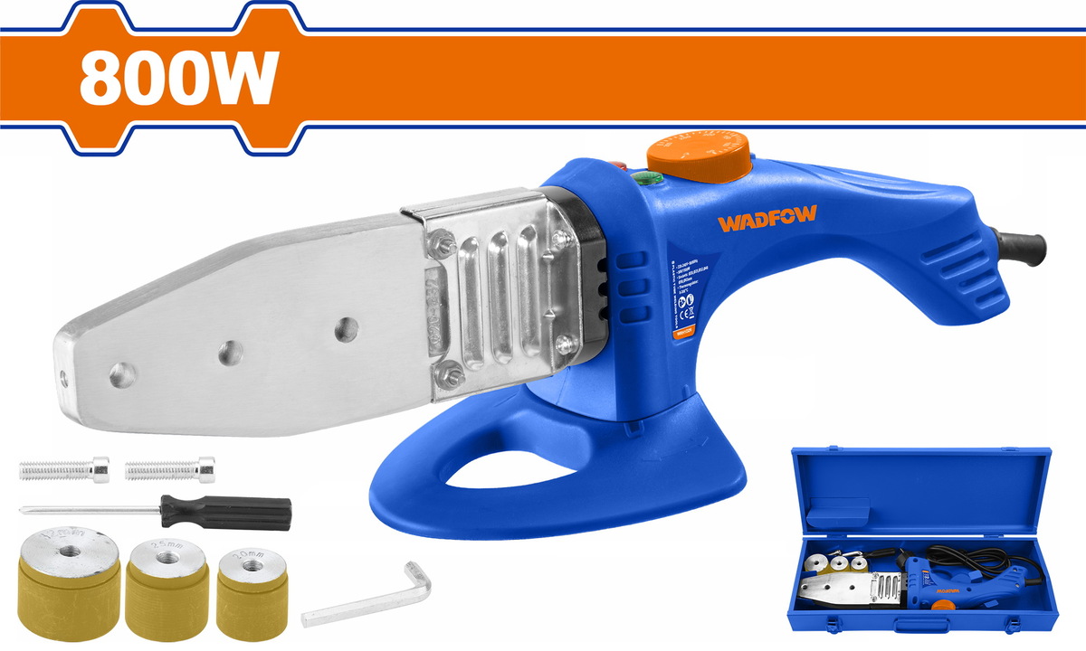 WWM1L15 WADFOW ΘΕΡΜΟΚΟΛΛΗΤΙΚΟ ΠΛΑΣΤΙΚΩΝ ΣΩΛΗΝΩΝ 800W / 20-25-32mm (WWM1L15) - Image 1